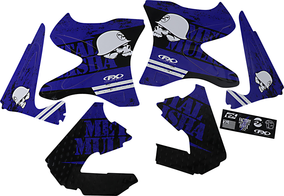 FACTORY EFFEX Metal Mulisha Graphic Kit - Yamaha YZ 125/250 2002-2014  23-11220