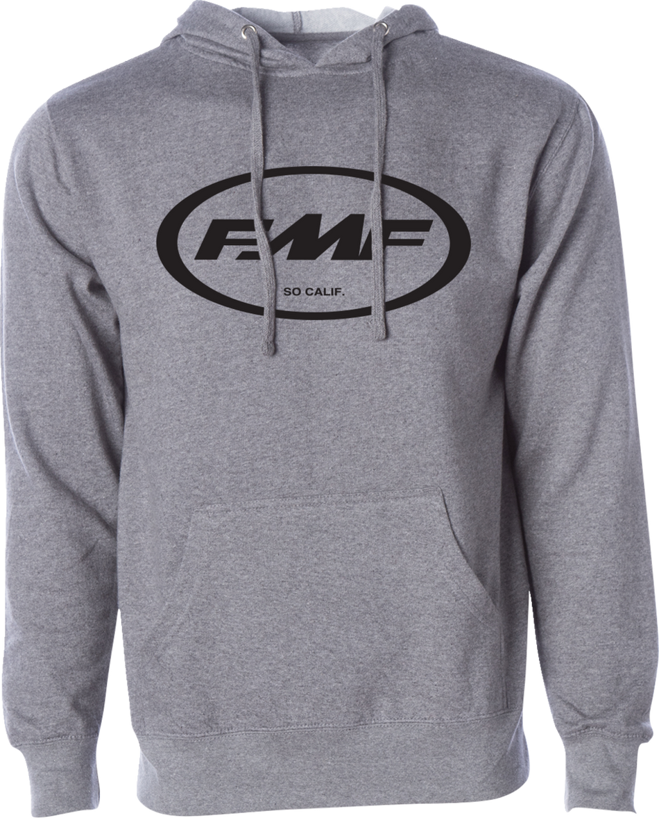 FMF Factory Classic Don Pullover Fleece-Kapuzenpullover - Gunmetal Heather - Klein FA22121903GHRSM 3050-6548 