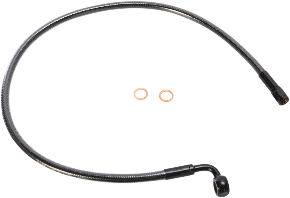 MAGNUM Brake Line - 10 mm-90 - 25" - Black Pearl AS47225