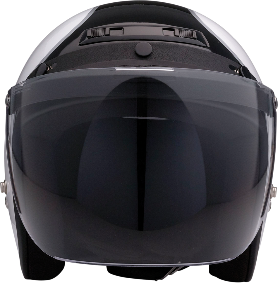 Z1R 3-Snap Bubble Visor - Smoke ZR-201