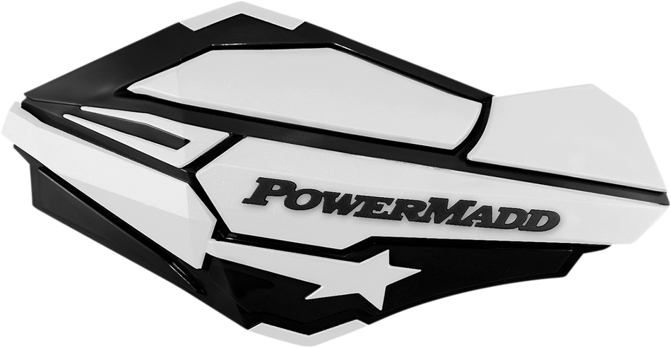 POWERMADD Handguards - Black/White 34428