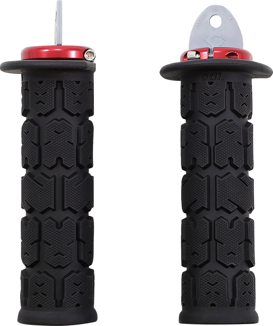 ODI Grips - Rogue - ATV/PWC - Black/Red J33RGB-R