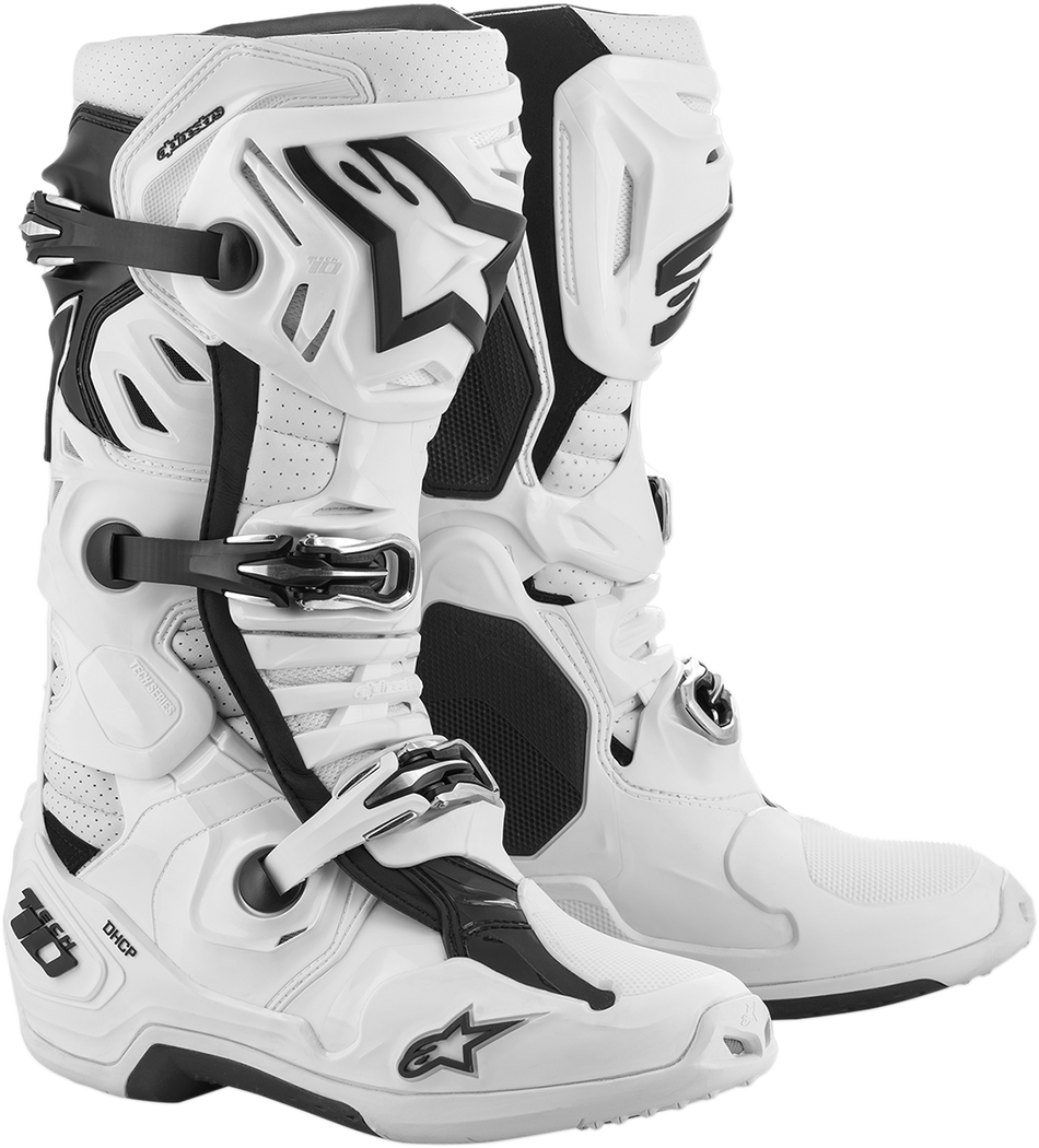 ALPINESTARS Tech 10 Supervented Boots - White - US 13 2010520-20-13