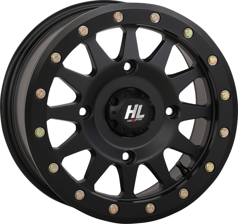 Rueda HIGH LIFTER - HLA1 Beadlock - Delantera/Trasera - Negro mate - 15x7 - 5/4.5 - 5+2 (+40 mm) 15HLA1-1445