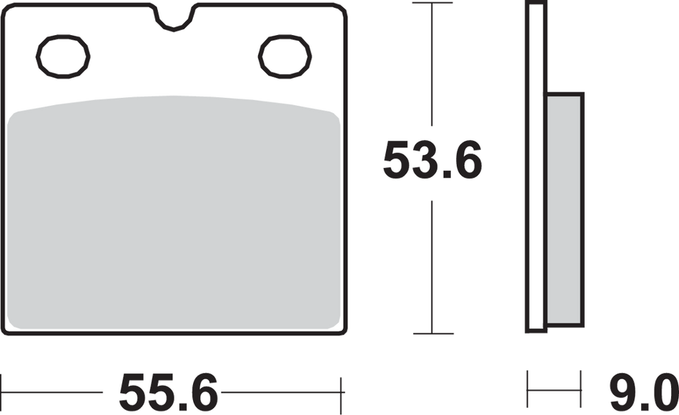 SBS HF Brake Pads - BMW R65/80 506HF