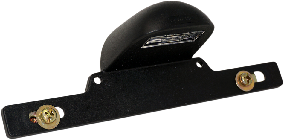 MOOSE UTILITY LED License Plate Bracket - Black LP-L75CB-M