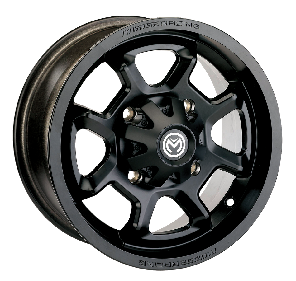 Rueda MOOSE UTILITY - 415X - Delantera - Negra - 12x7 - 4/110 - 4+3 415MO127110MB4 