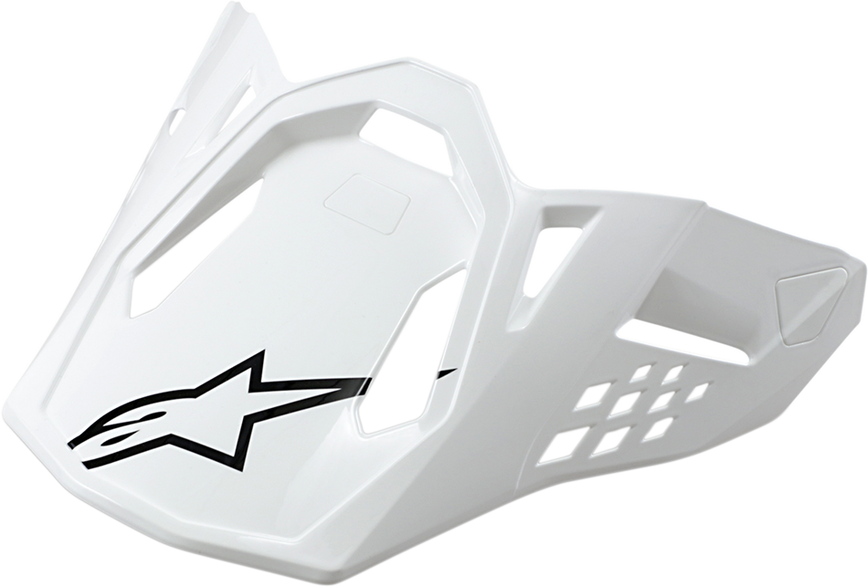 ALPINESTARS Supertech M8/M10 Visor - Gloss White 89810192180OS