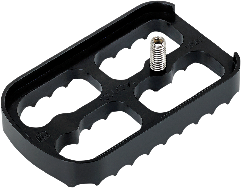 Pedal de freno serrado JOKER MACHINE - Negro 08-641B 