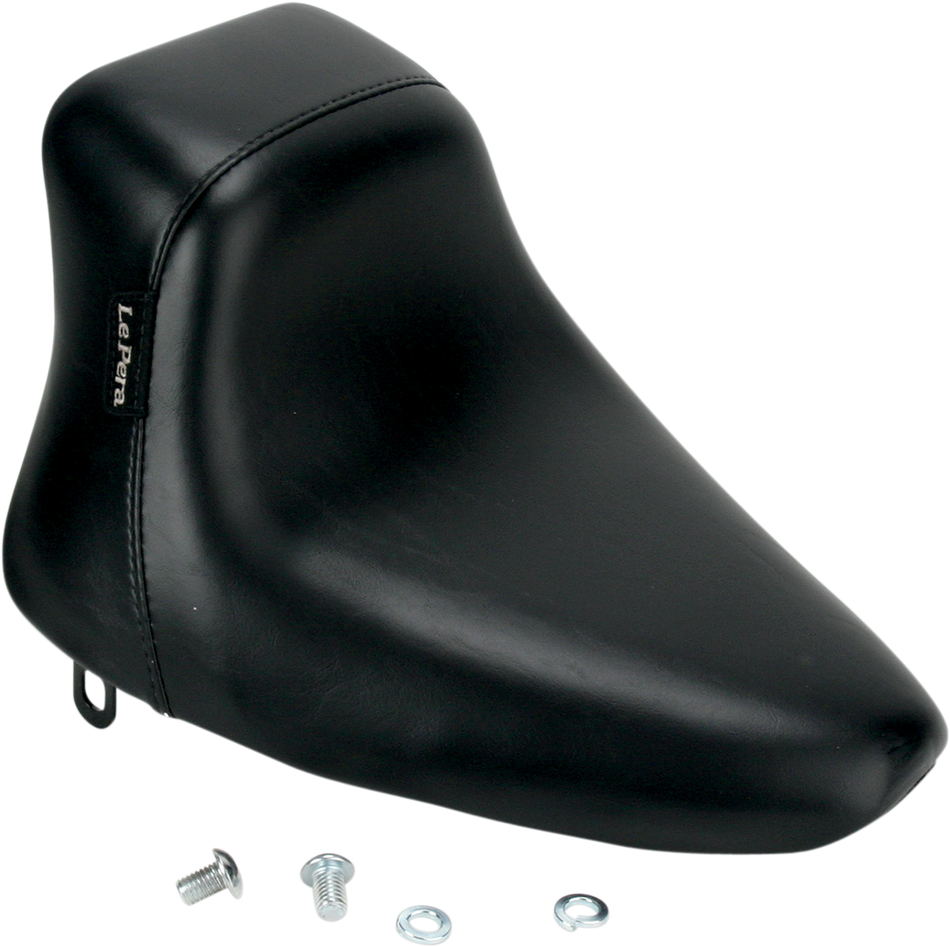 LE PERA Bare Bones Up-Front Solo Seat - Black - Softail '84-'99 LNU-007