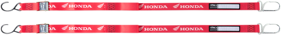 FACTORY EFFEX Tie-Downs - Red - Honda 22-45380