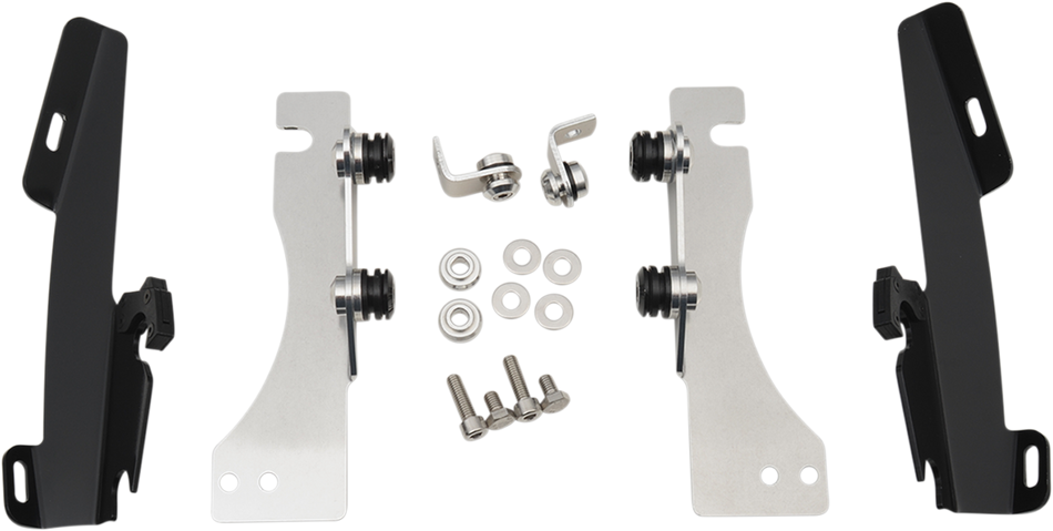 MEMPHIS SHADES Batwing Trigger Lock Mounting Kit - VL 800 - Black MEM8993