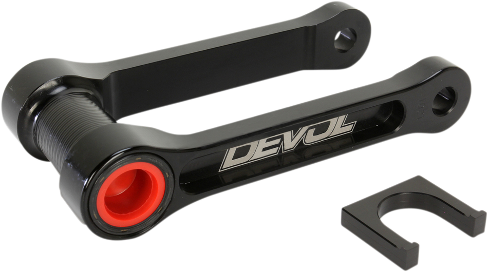 DEVOL Lowering Link - Lowers 1.125" - Black 0115-2501