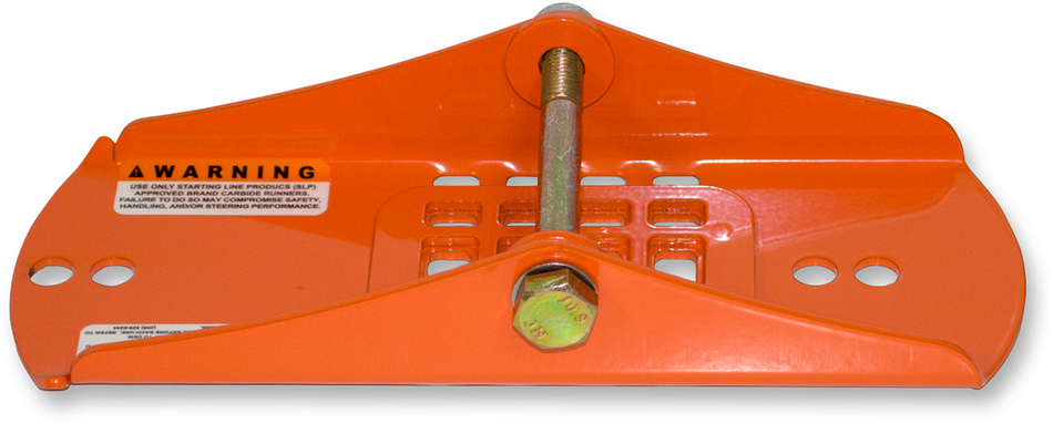 STARTING LINE PRODUCTS Ski Mount Saddle - Standard Use - Orange 35-387