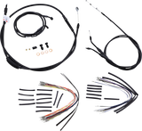 BURLY BRAND Control Kit - 16" Ape Hanger Handlebars B30-1038