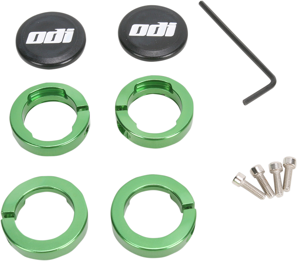 ODI Clamps - Lock Jaw - Green D70LJN