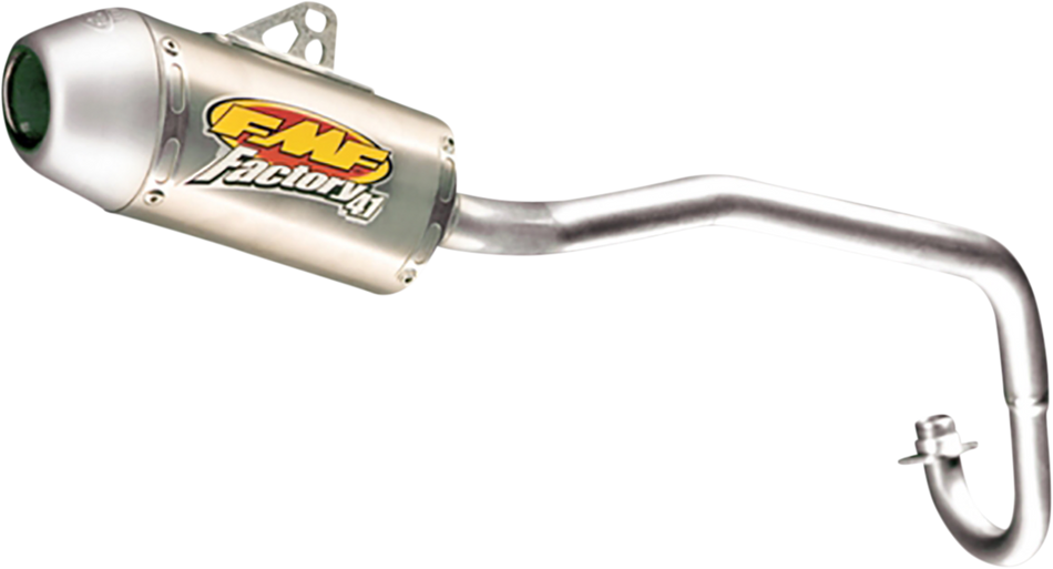 FMF Factory 4.1 Exhaust - Anodized Titanium/Stainless Steel KLX 110 2002-2022 042381 1820-1967