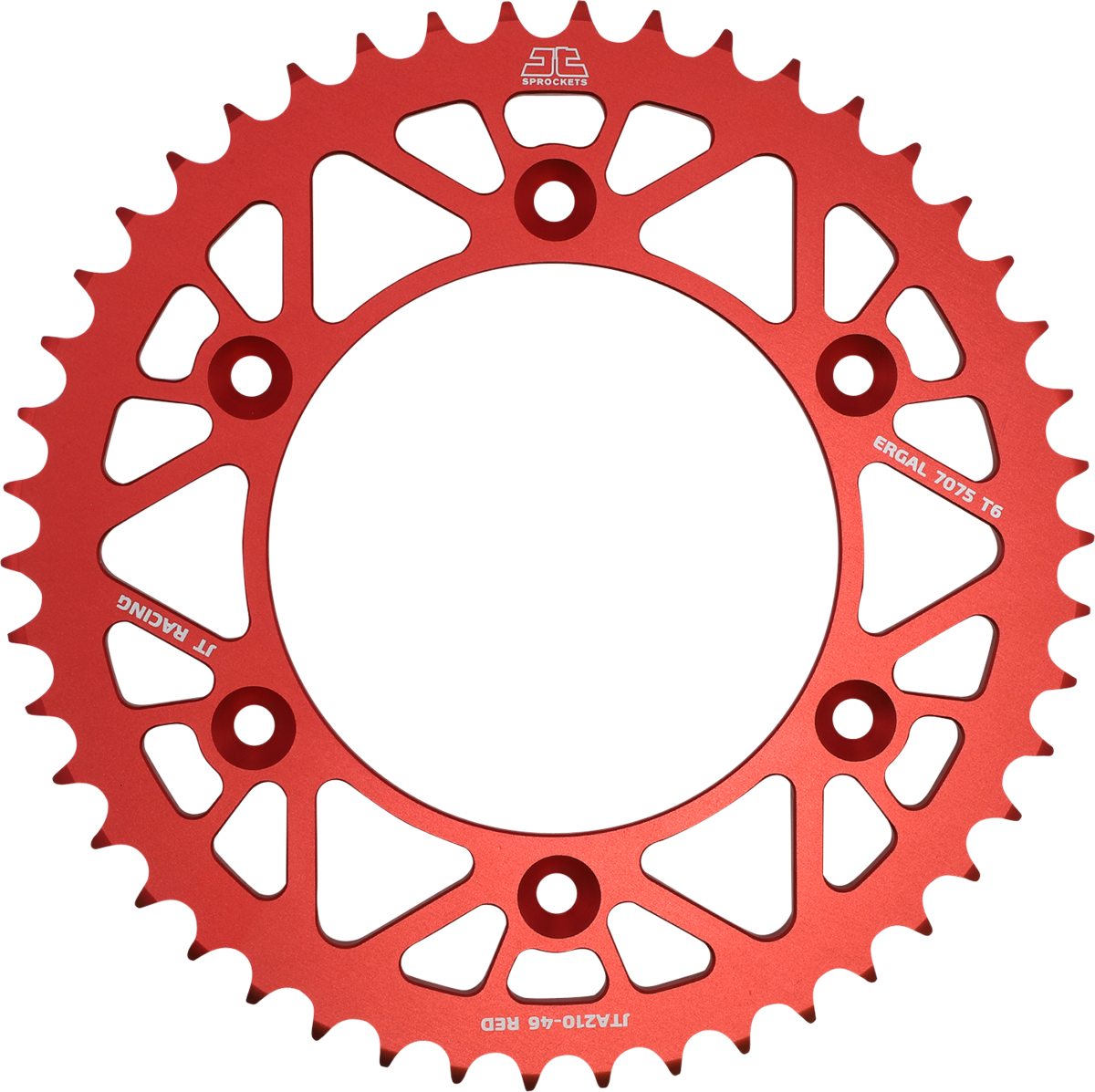 Piñón trasero JT SPROCKETS - Honda - Rojo - 46 dientes JTA210.46RED 