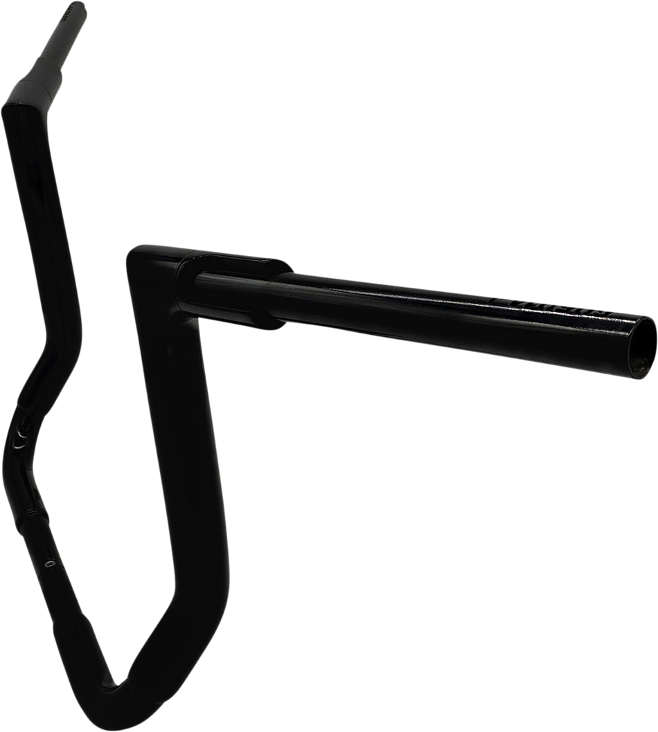 FAT BAGGERS INC. Handlebar - Flat Top - 14" - Black 605014-B