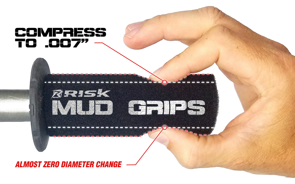 RISK RACING Grips - Mud - Black 139