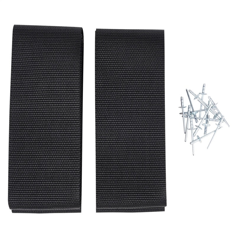 Omix Straps With Rivets Pair- 07-10 Jeep JKU 4Dr 13510.44