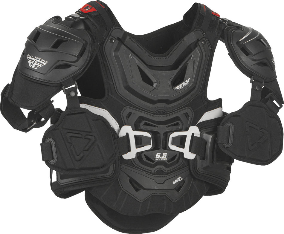 FLY RACING 5.5 Hd Pro Junior Chest Protector (Black) 5.5 HD PRO BLK JR.