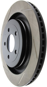 StopTech 2015 Ford Mustang GT w/ Brembo Brakes Right Rear Slotted Brake Rotor 126.61109SR