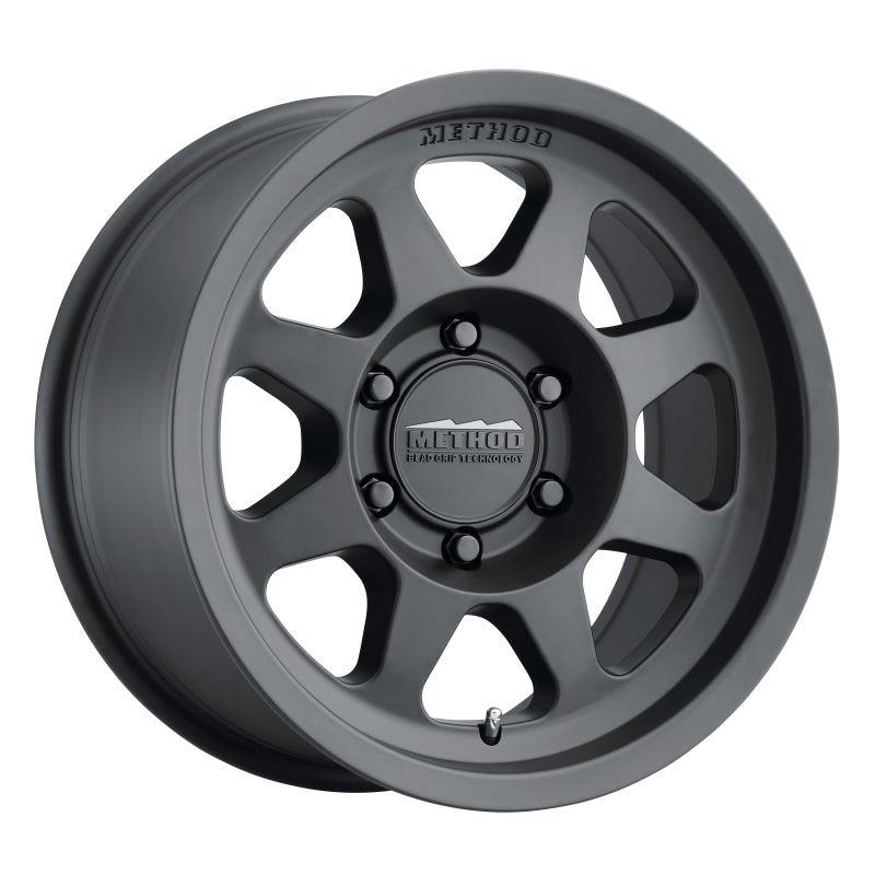 Method MR701 18x9 +18mm Offset 6x5.5 106.25mm CB Matte Black Wheel MR70189060518