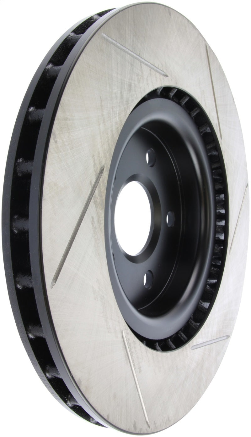 StopTech Power Slot 10 Camaro SS 8cyl / 09 Pontiac G8 GXP Front Right Slotted Rotor 126.62124SR