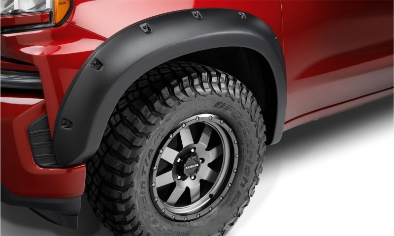 Bushwacker 19-22 GMC Sierra 1500 Forge Style Flares 4pc - Black 48130-08