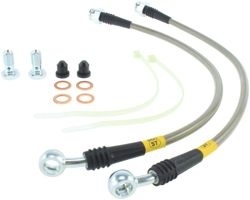 StopTech 05-10 Jeep Grand Cherokee Stainless Steel Front Brake Lines 950.58