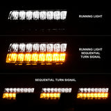 ANZO 2018-2021 Jeep Wrangler LED Side Markers Chrome Housing Smoke Lens w/ Seq. Signal Sport Bulb 511085