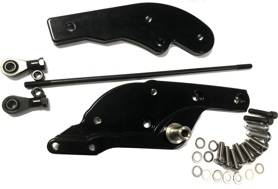 HARDDRIVE Forward Control Extention Kit Black `18-Up Softail 56319