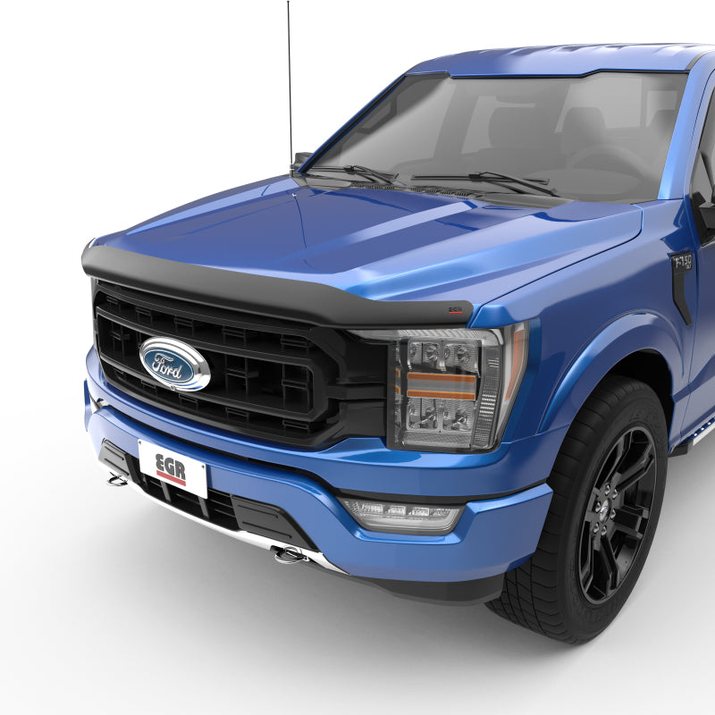 EGR 2021+ Ford F150 Superguard Hood Shield - Matte Black (303581) 303585