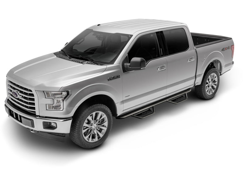 N-Fab Podium LG 15.5-17 Dodge Ram 1500 Crew Cab - Tex. Black - 3in HPD1584CC-TX