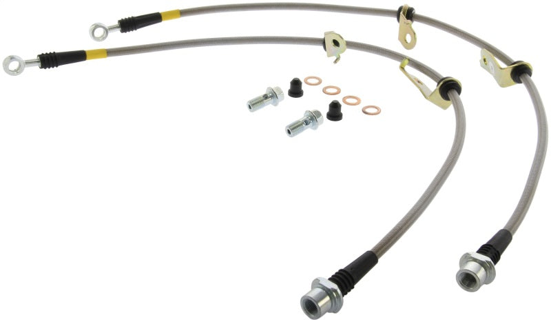 StopTech 06-17 Lexus HS250h / Toyota RAV4 Stainless Steel Front Brake Lines 950.44036