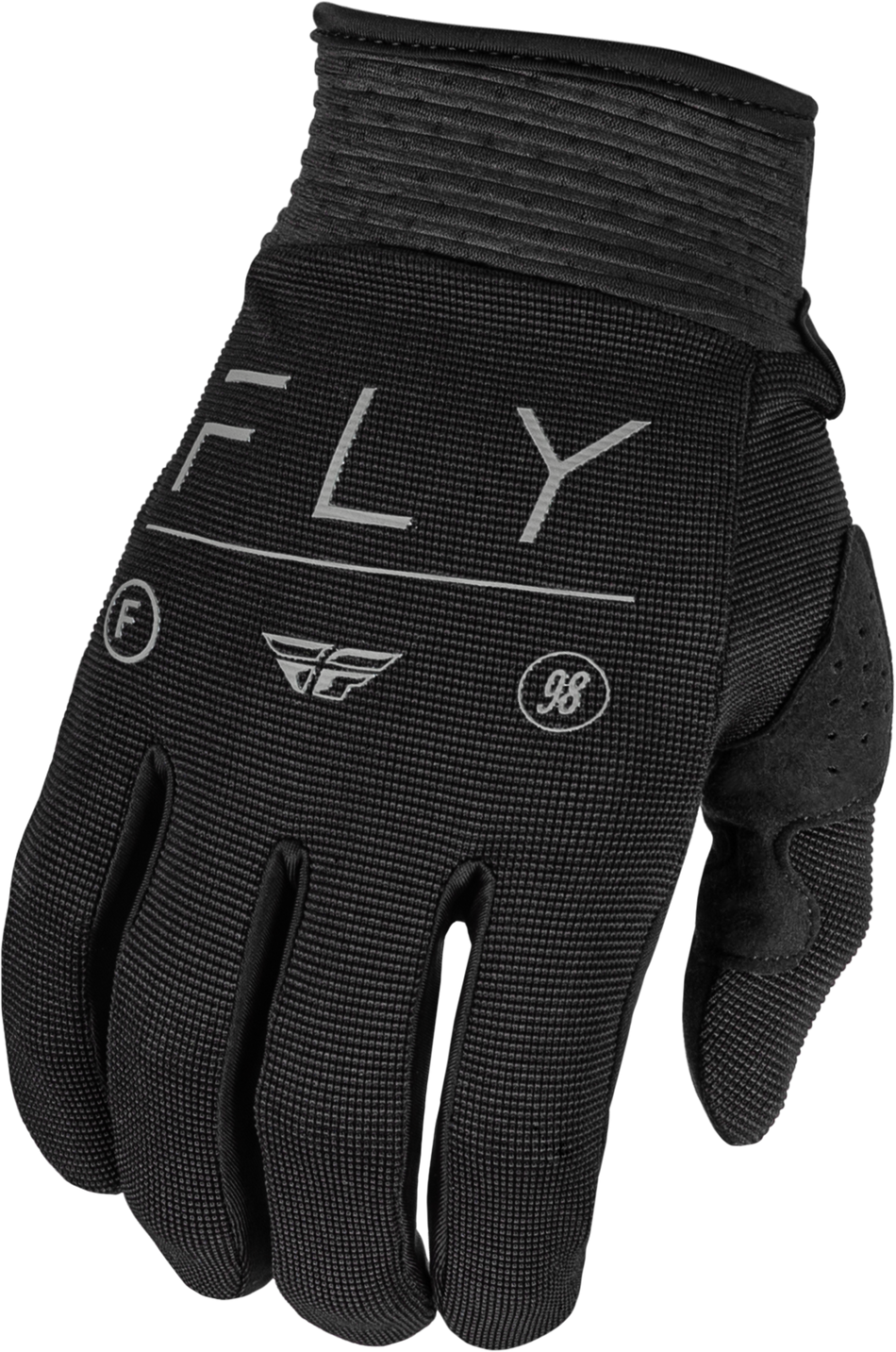 FLY RACING F-16 Gloves Black/Charcoal Xs 377-911XS