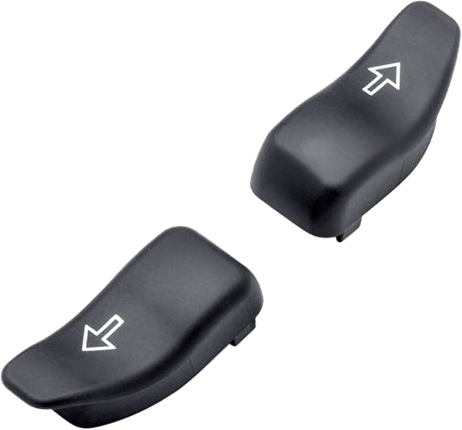 HARDDRIVE Turn Signal Extention Cap Blk `14-Up Road King 19-Up Flht 370927