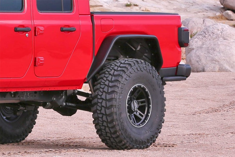 Fabtech 20-21 Jeep Gladiator 4WD Rear Steel Tube Fenders FTS24248
