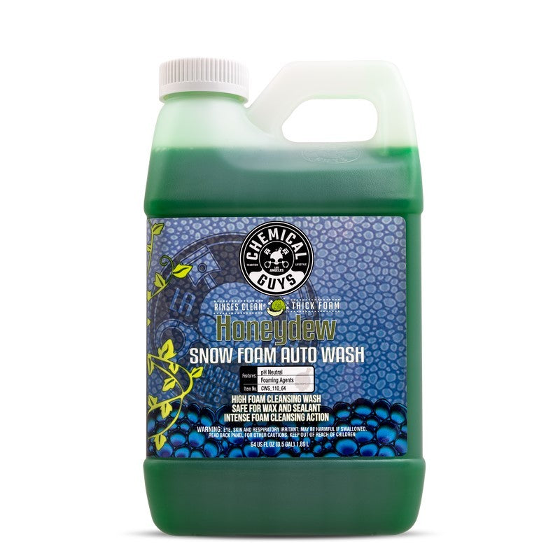 Chemical Guys Honeydew Snow Foam Auto Wash Cleansing Shampoo - 64oz CWS_110_64
