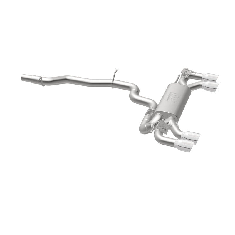 MagnaFlow Sys C/B 2015 Volkswagen Golf R 3in Polished SS Quad Tip Split Rear Exit 19165