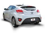 Borla 13-15 Hyundai Veloster Turbo 1.6L AT/MT FWD 2dr Dual Center Rear Exit Cat-Back Exhaust 140506