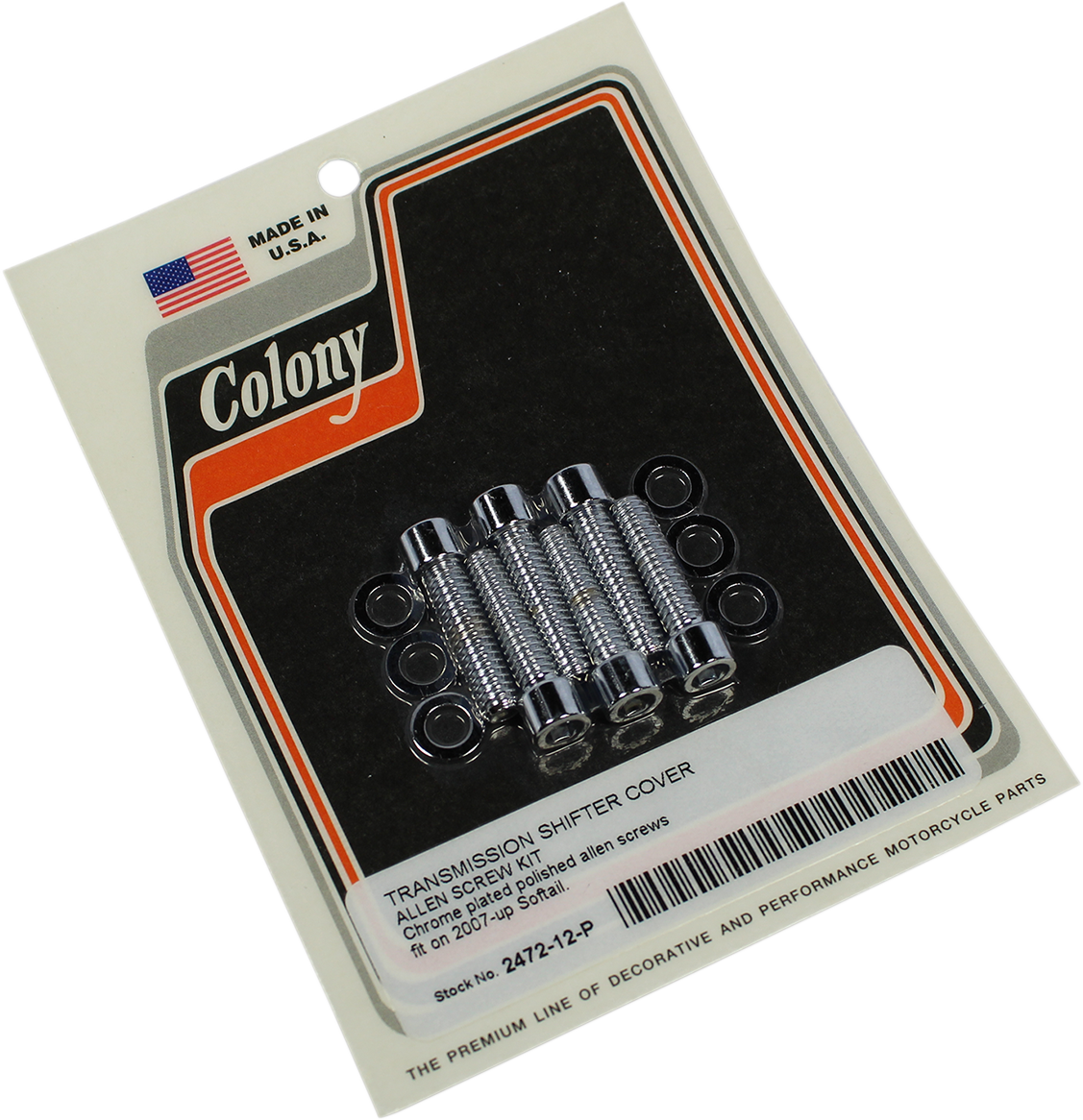 COLONY Screw Kit - Transmission Cover 2472-12-P