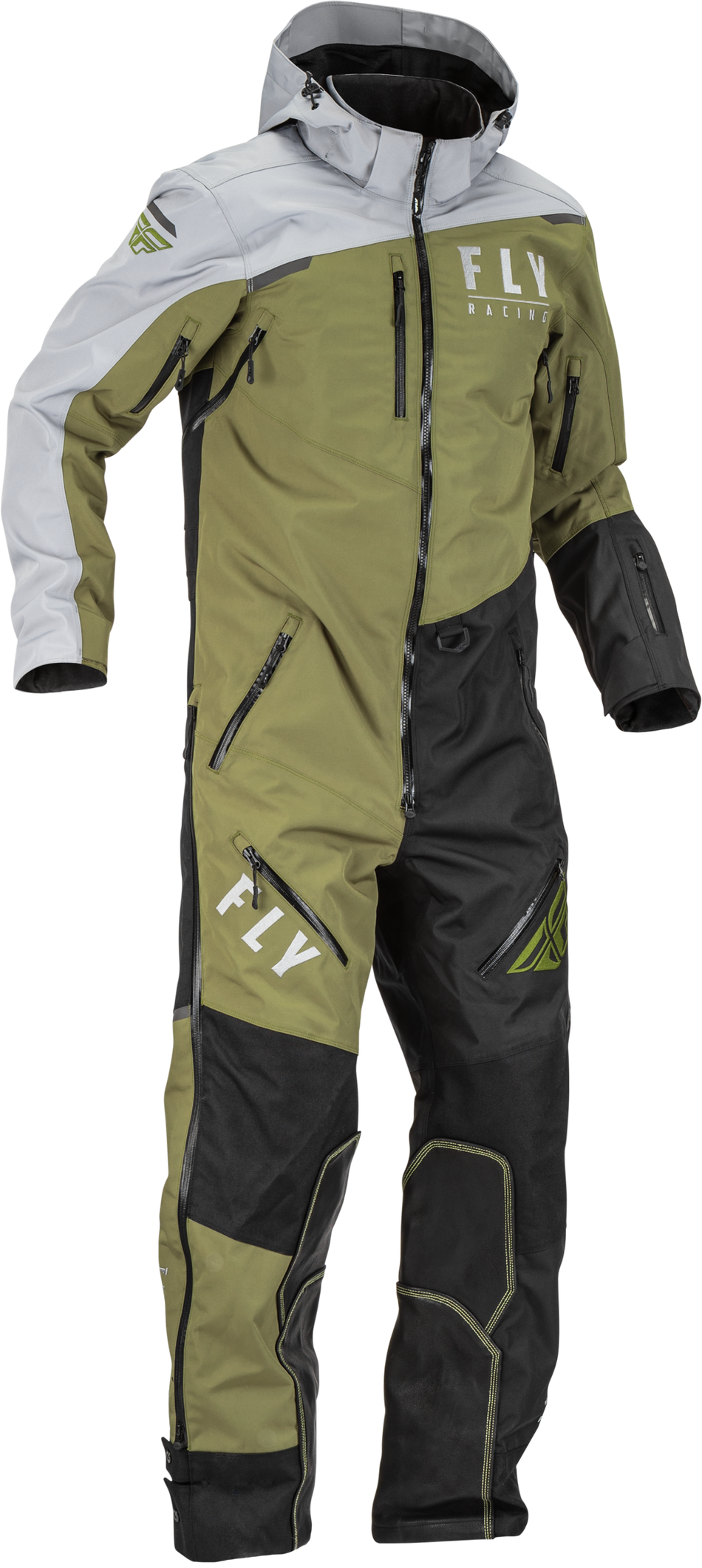 FLY RACING Cobalt Shell Sb Monosuit Olive/Grey 2x 470-43582X