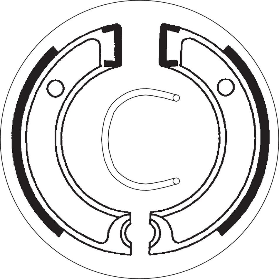 SBS Brake Shoes - Yamaha 2112