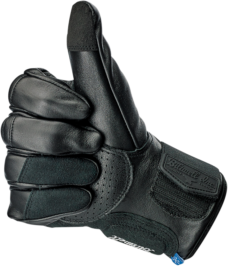 BILTWELL Belden Gloves - Black - XS 1505-0101-301