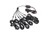 KC HiLiTES C-Series RGB LED Rock Light Kit (Incl. Wiring) - Set of 6 339