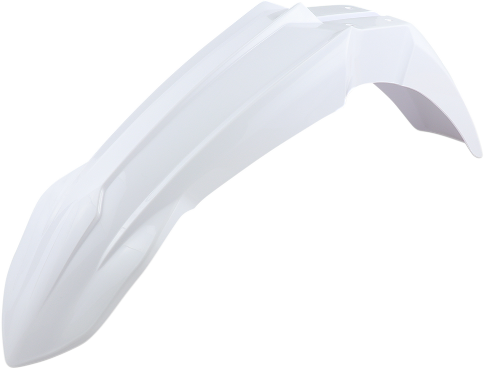 UFO Front Fender White YZ/YZF 2018-2023 YA04856-046