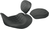 MUSTANG Wide Tripper Forward Solo Seat - Dyna 76707