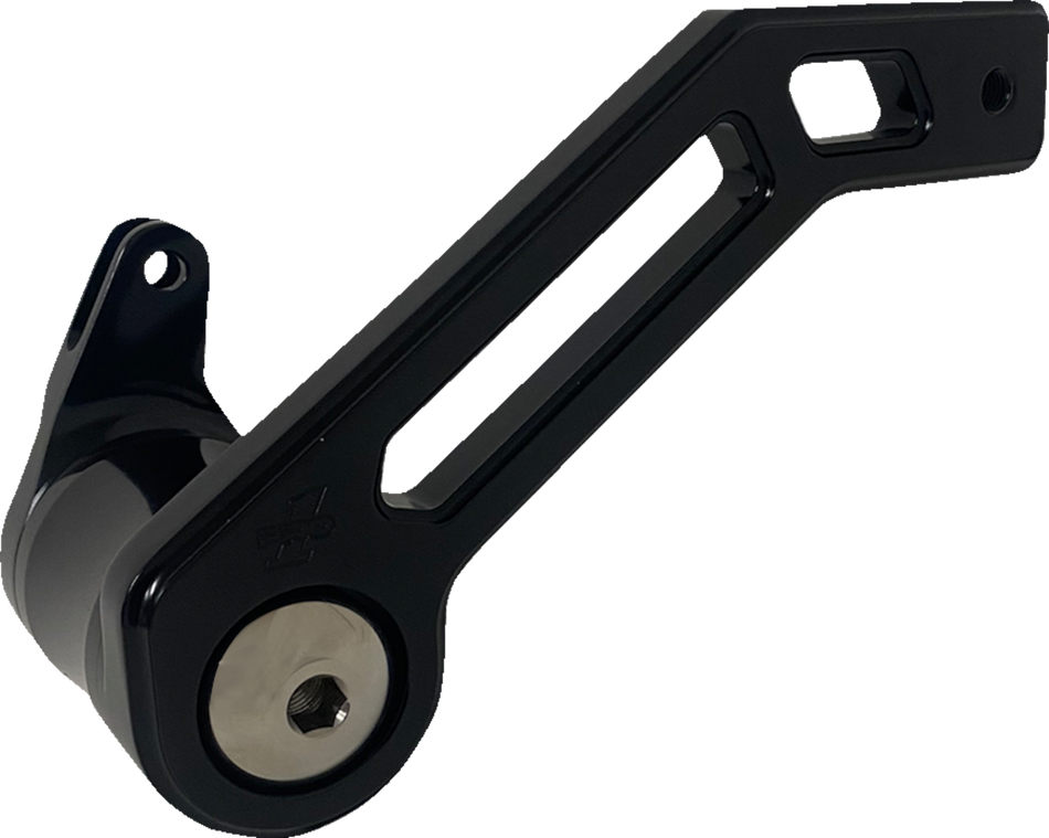 PRO-ONE PERF.MFG. Touring T-Rex Shorty Brake Arm - Black - '08-'13 FL 500772B